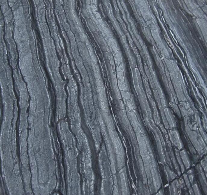 Hot Sale China Tree Black Antique Wood Vein Marble Wood Slabs Black Marble Bathroom