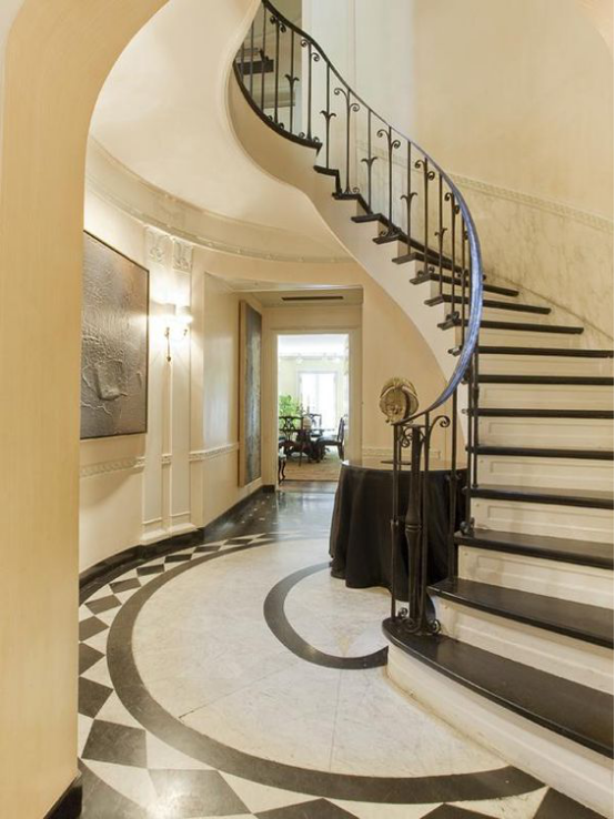 Stone Granite Marble Straight Arc Mordern Circuler Curved Round Staircase