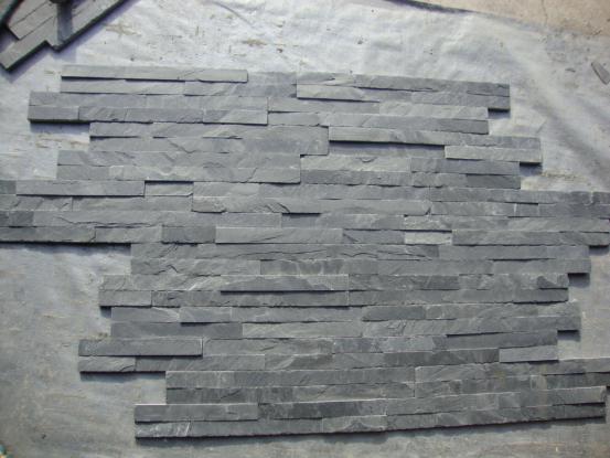 Black Slate Thin Culture Stone