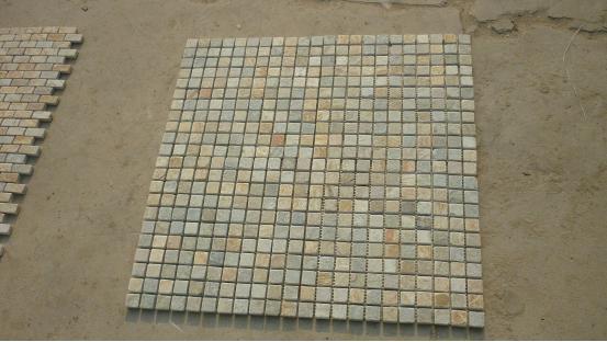 Yellow Slate Mosaic