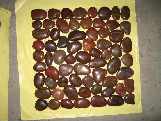 Brown Pebble Stone Mosaic