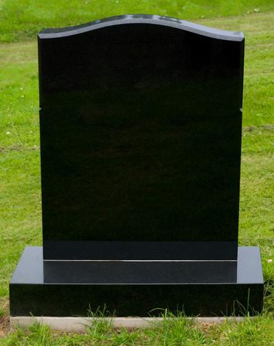 Discount Outdoors Cleaning Black Marble Headstone