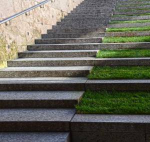 Outdoor Interior Exterior Staircase Stairs Steps Of Nature Stone Granite Marble