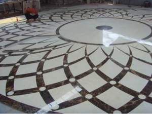 New Design Stone Marble Medallions Waterjet Pattern Design For Flooring Wall