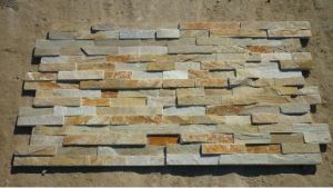 Wooden Yellow Culture Stone