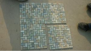 Wooden Slate Mosaic