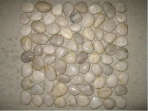 White Pebble Stone Mosaic