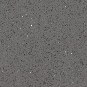 Starlight Grey Sparkle Quartz Stone With Glass