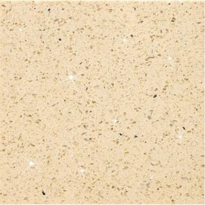 Beige Starlight Quartz For Countertop