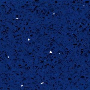 Shining Navy Blue Quartz Stone