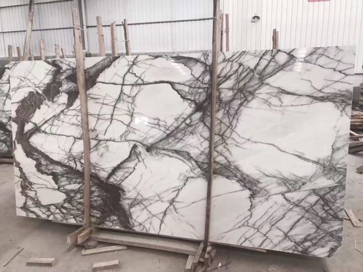 Lilac Marble Slab Tiles