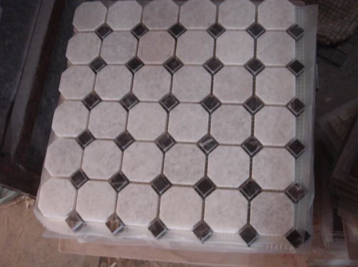 Stone Marble Mosaic Bathroom Floor Wall Pool Tiles